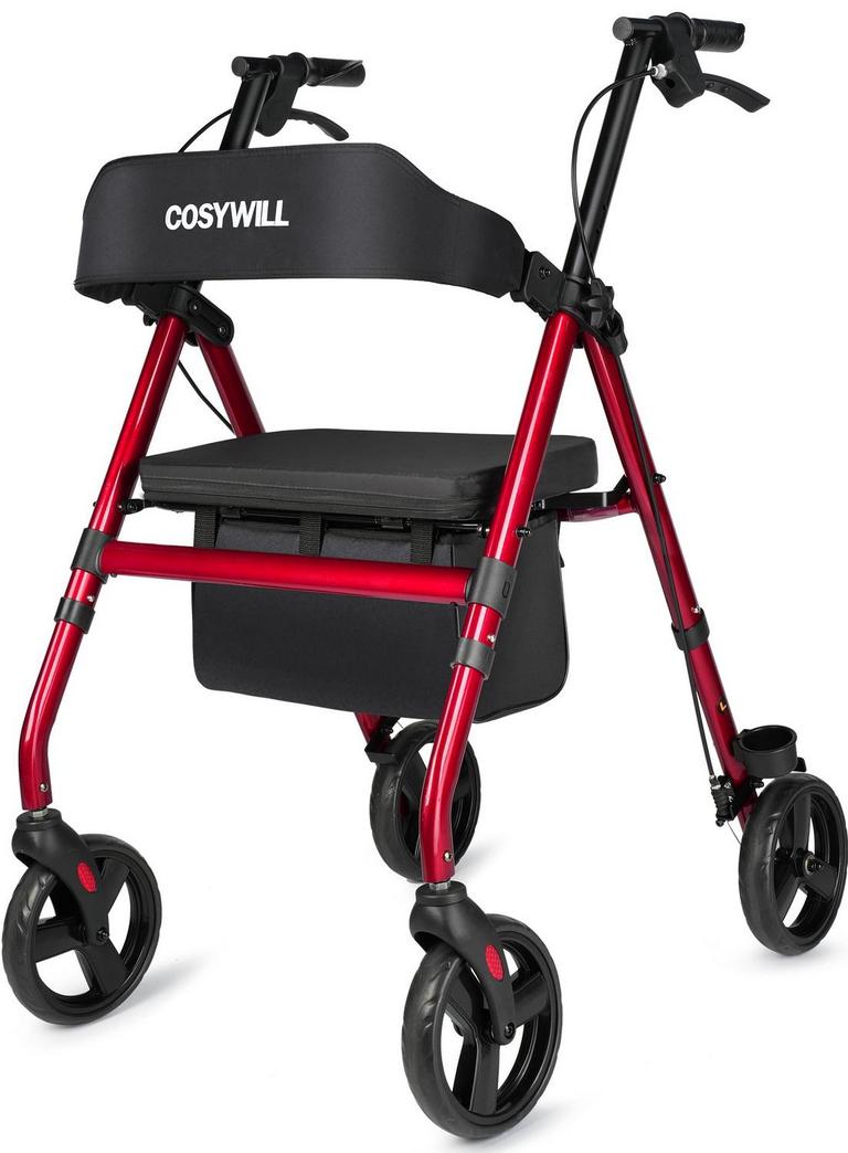 FOLDABLE ROLLATOR WALKER