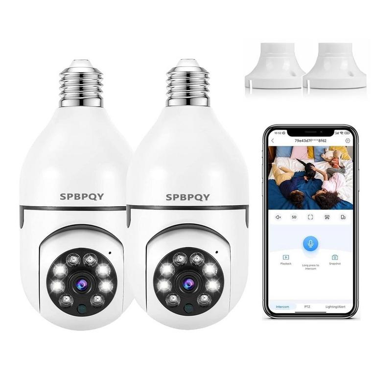 2PK LIGHT BULB CAMS