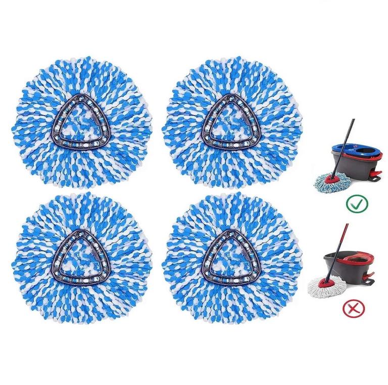 YIBIDE 4PK SPIN MOP HEADS