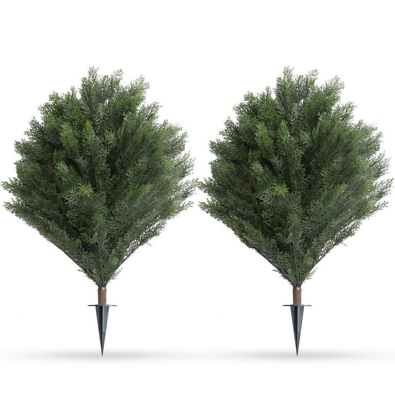 MOMOPLANT 39IN FAUX TOPIARY TREES 2PK