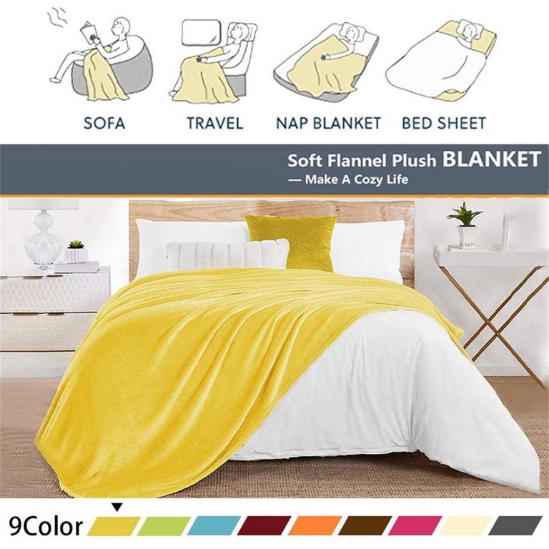 90IN FLEECE THROW BLANKET