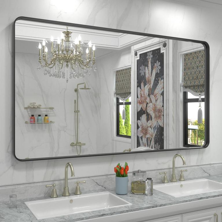 CHARMOR 60IN X 36IN BATHROOM MIRROR