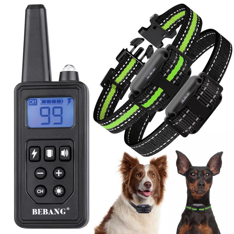 BEBANG ADJ DOG TRAINING COLLARS FOR 2