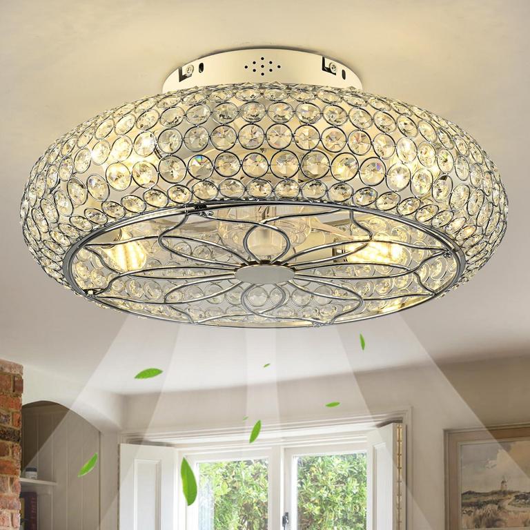 XUDOM CAGED CRYSTAL FAN 20IN