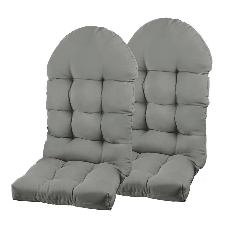 PNP HWJIAJU ADIRONDACK CHAIR CUSHIONS GRAY 2PK