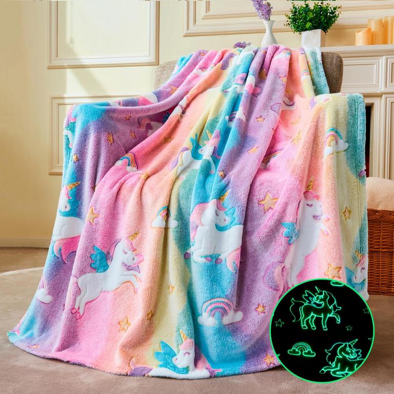 UNICORN TROW BLANKET