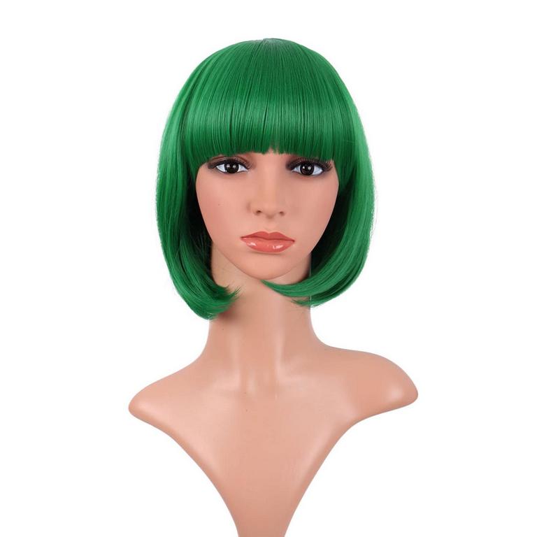 MAPOFBEAUTY 12IN WIG GREEN