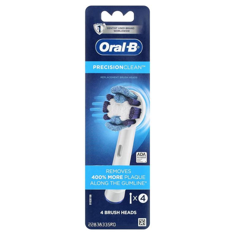 ORAL-B REPLACEMENT HEADS 4PK