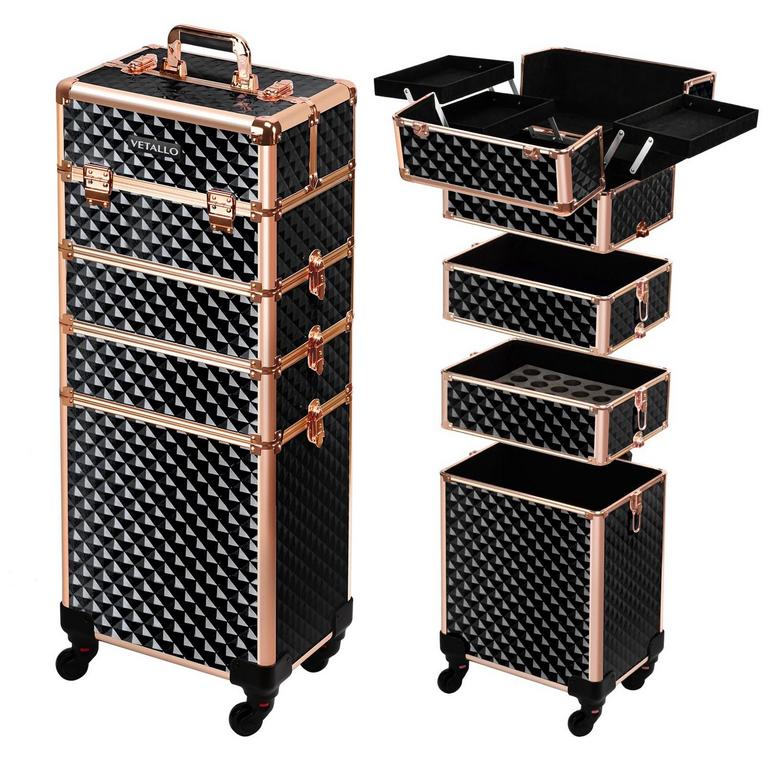 VETALLO ROLLING MAKEUP CASE
