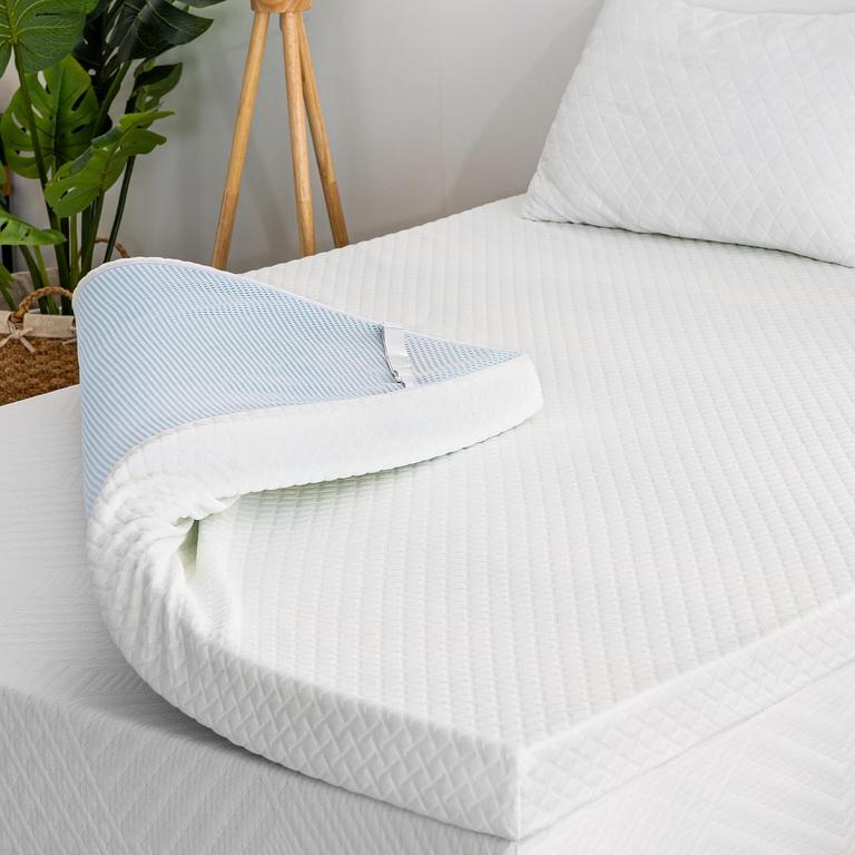 EGOHOME QUEEN 3IN MEMORY FOAM MATTRESS TOPPER