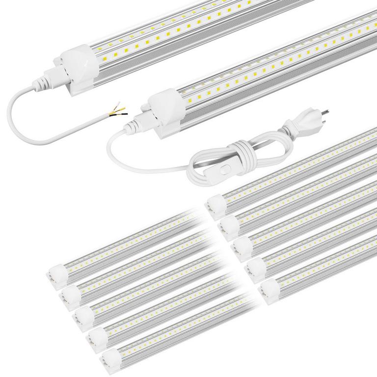 ONLYLUX 5FT LED SHOP LIGHT 10PK