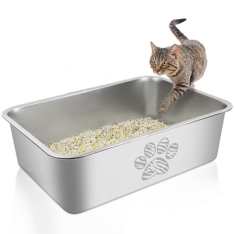 PWTAA CAT LITTER BOX SZ L 23.6IN