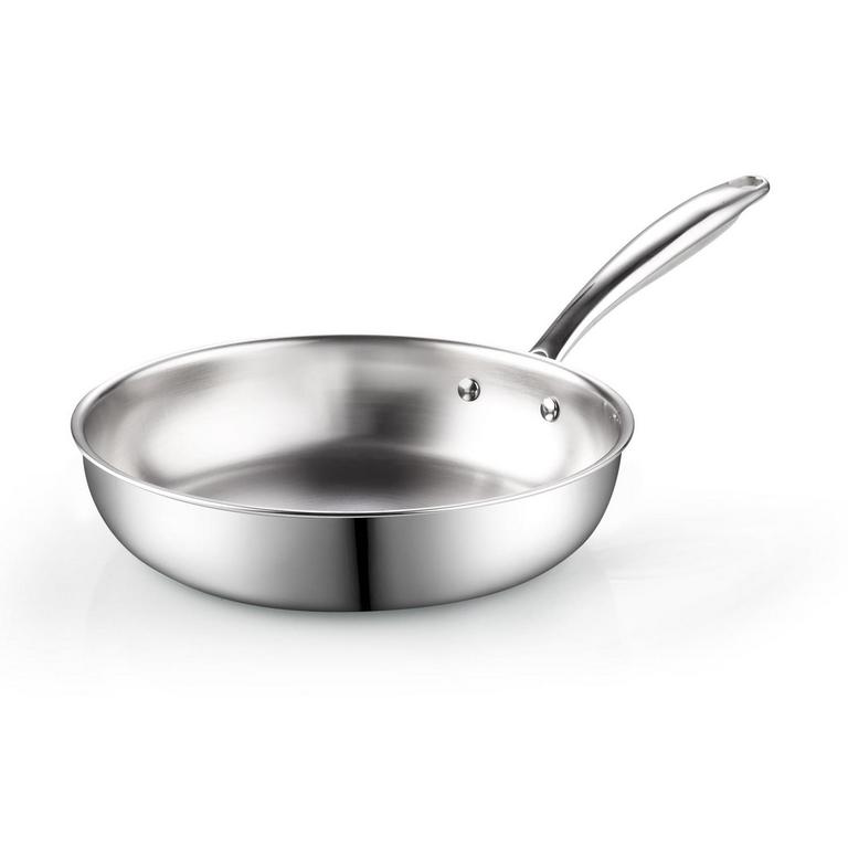 10IN STAINLESS STEEL FRY PAN