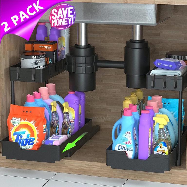 PHANCIR UNDER SINK ORGANIZERS 2PK