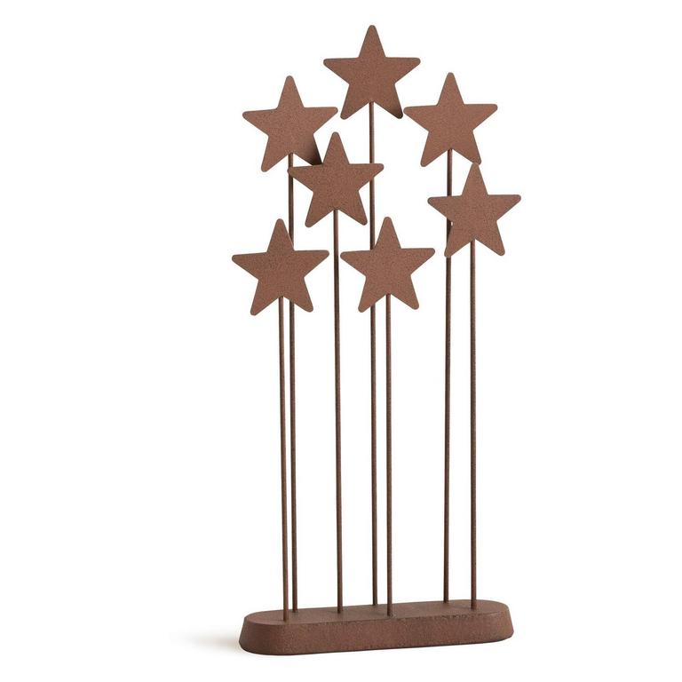 WILLOW TREE METAL STAR DECOR 13.5IN