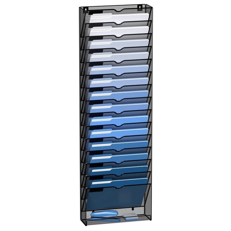 DALTACK 16-TIER WALL FILE HOLDER
