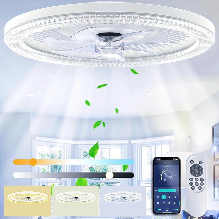 INDMIRD 50W 19.7"D CEILING FAN