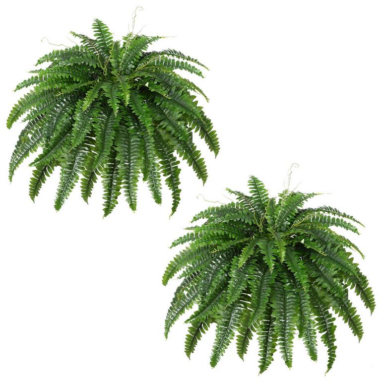 DKALTM 45IN ARTIFICIAL FERN BUSH 2PK