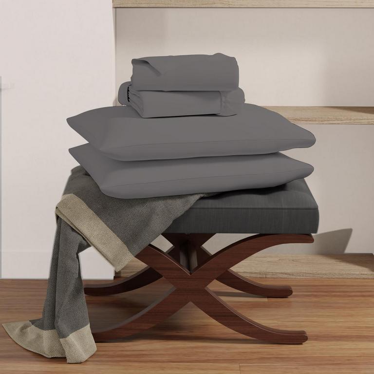 PURITY HOME QUEEN SHEETS SET 4PC