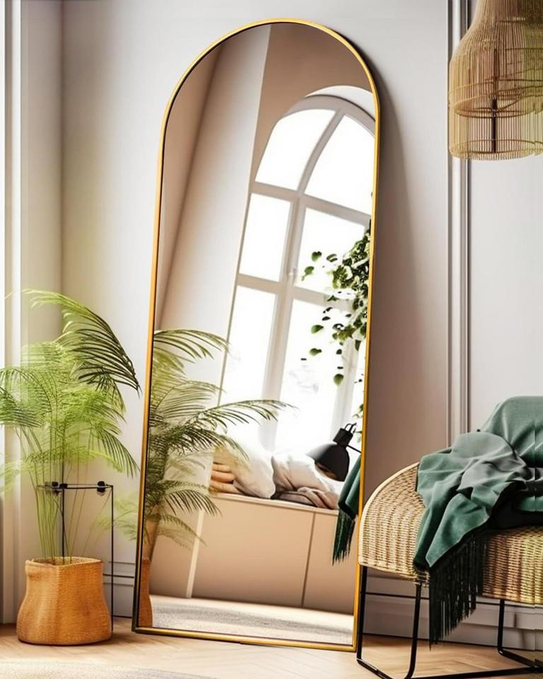 KOMCOTE 58IN X 18IN GOLD MIRROR