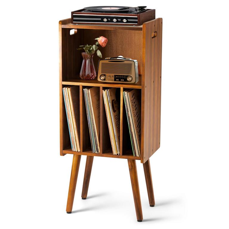 2BHOME LP RECORD PLAYER STAND