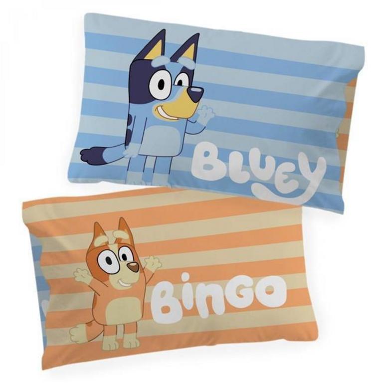 BLUEY DOUBLE SIDED PILLOW CASE STD