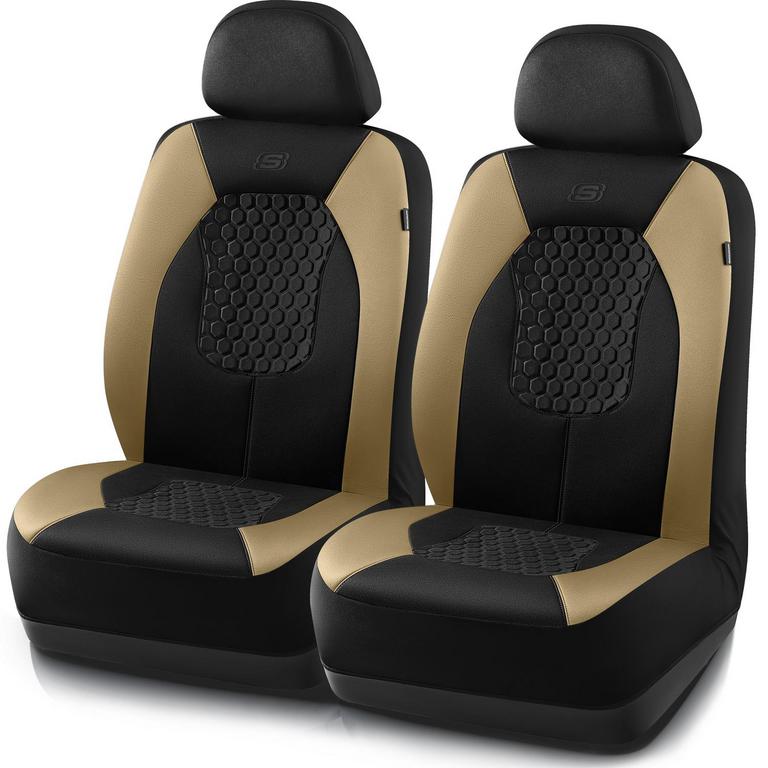 SKECHERS GEL INFUSED CAR SEAT COVERS 2PK