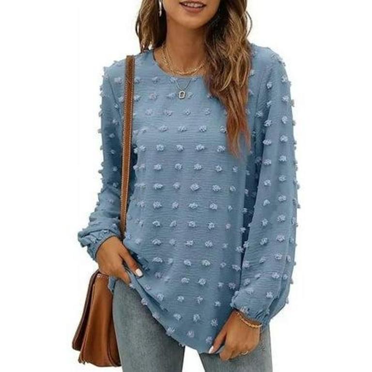 FANTASLOOK CREWNECK BLOUSE