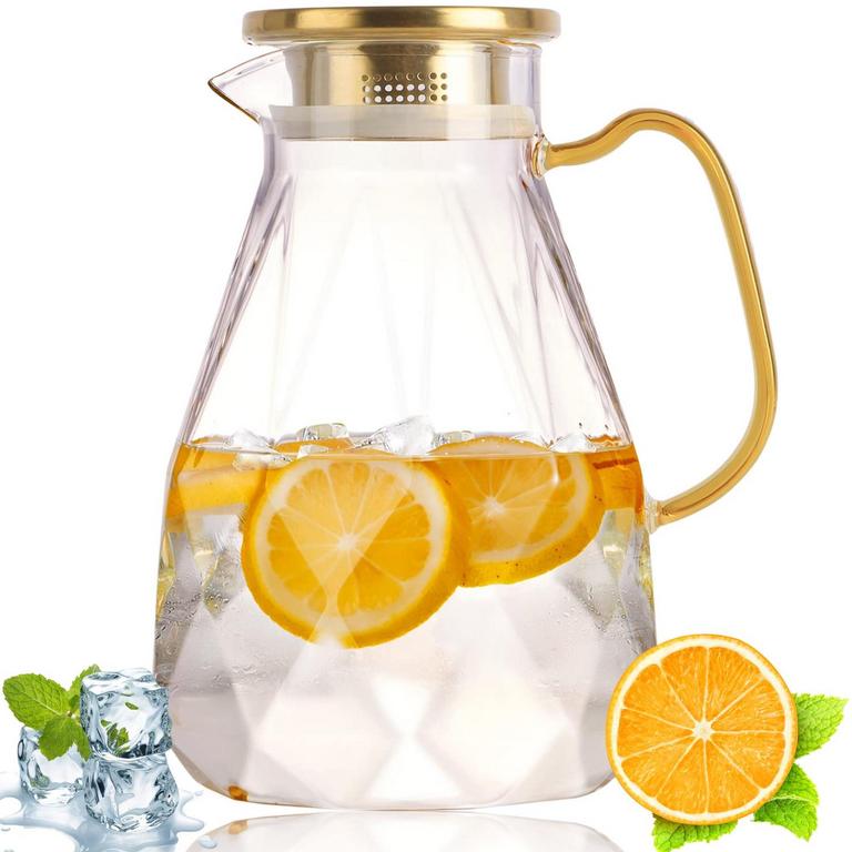ALLJOY 74OZ GLASS PITCHER