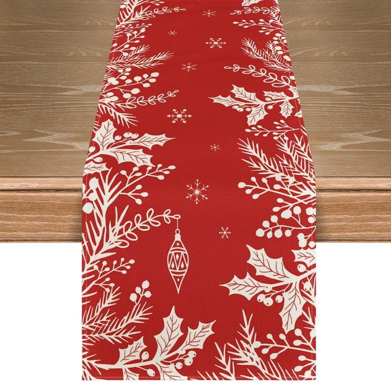 SM:)E CHRISTMAS TABLE RUNNER 72IN X 13IN