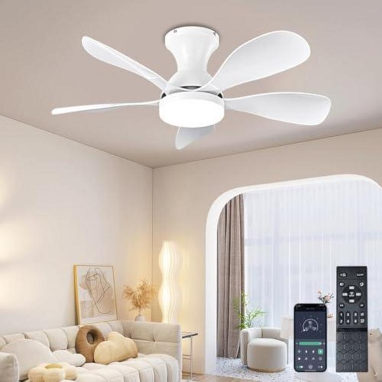 CEILING FAN WITH LIGHTS & REMOTE