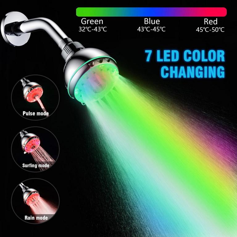 EEEKIT LED SHOWER HEAD