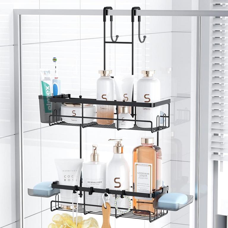 AITATTY SHOWER CADDY BLACK