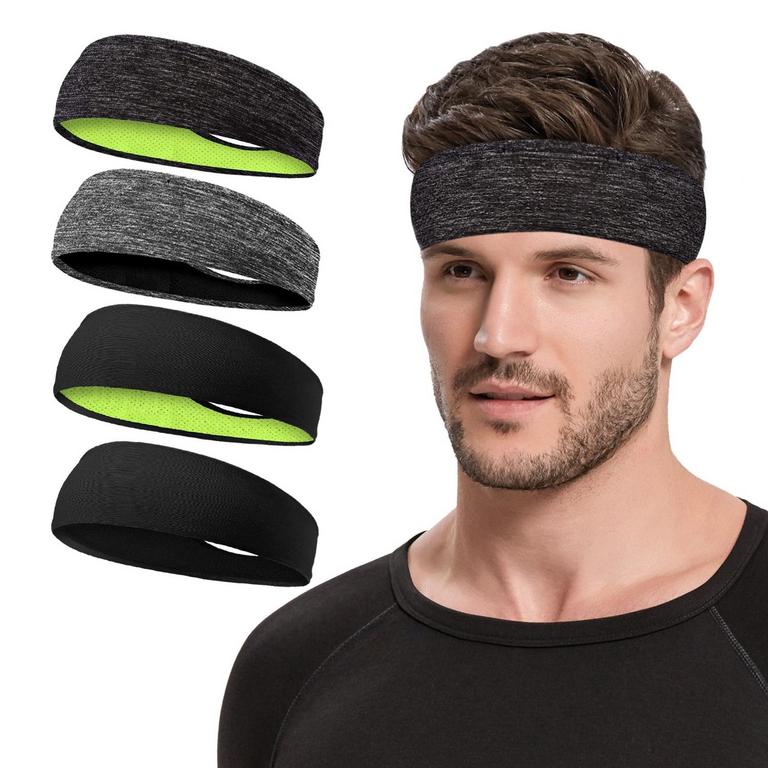4PK WORKOUT HEADBANDS