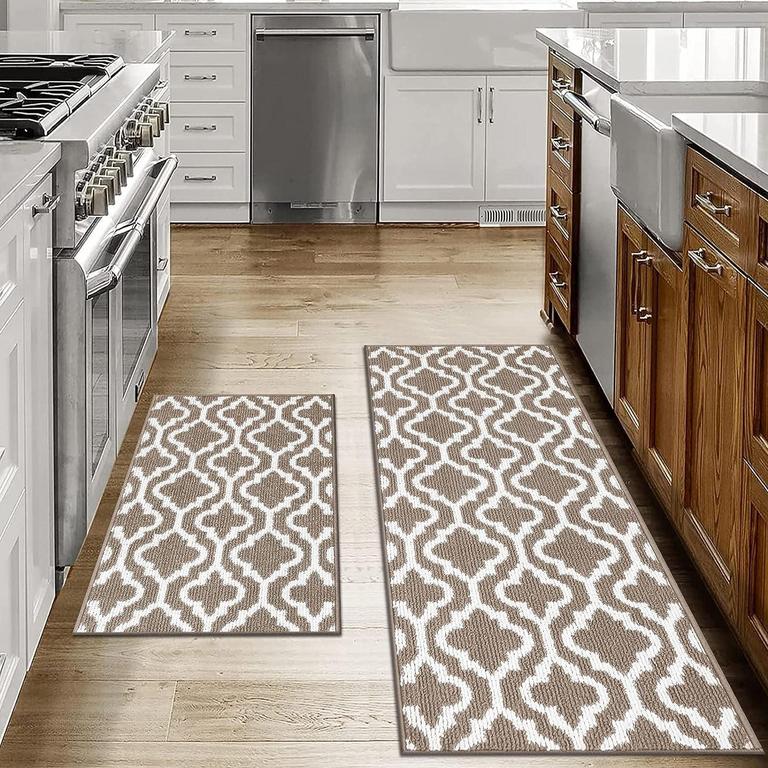 FINDOSOM 2PC KITCHEN RUG SET
