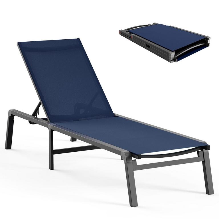 CIOKEA ALUMINUM LOUNGE CHAIR