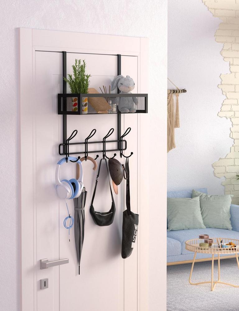 OVER THE DOOR 12-HOOK HANGER 15IN