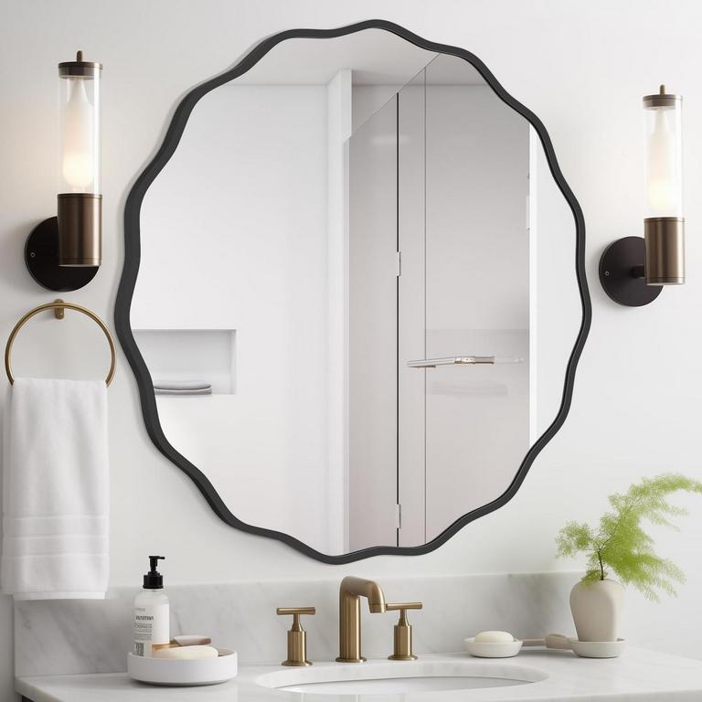 WALLBEYOND ROUND MIRROR 32IN