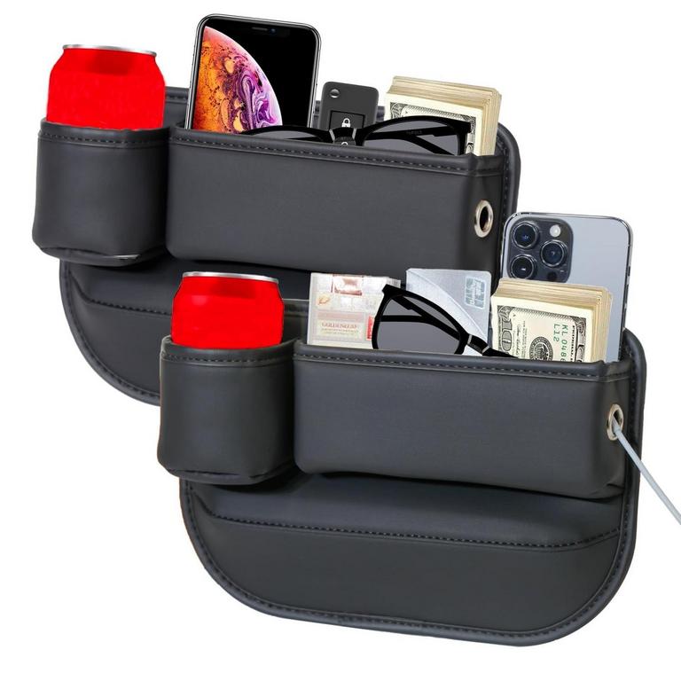 DEIKAL CAR CUP HOLDER GAP BAGS 2PK