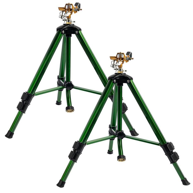 HOURLEEY TRIPOD SPRINKLERS 2PK