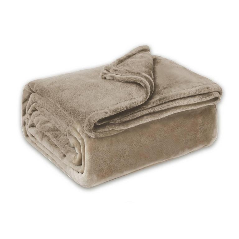 REGAL ESTATE TAN BLANKET TWIN
