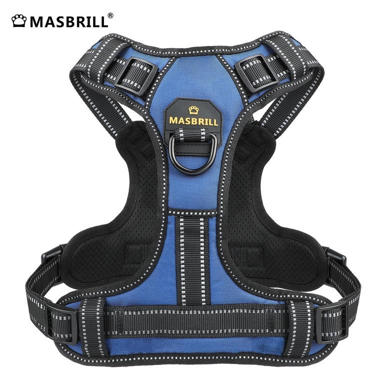 MASBRILL L REFLECTIVE DOG HARNESS