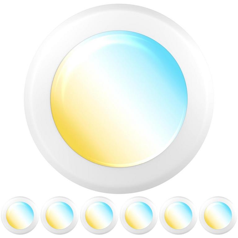 SUNCO 6PK 5/6IN LED LIGHTS