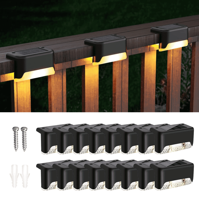 SZRSTH SOLAR STEP LIGHTS 16PCS