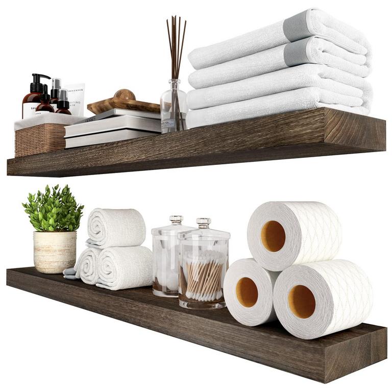 SAUCE ZHAN FLOATING SHELVES 2PK 36IN
