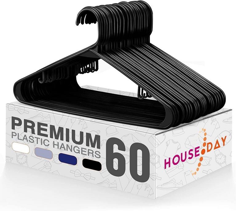 HOUSE DAY HANGERS 60PK