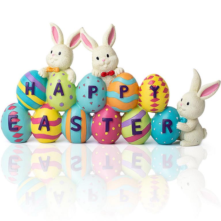 JOYFY EASTER BUNNY TABLE DECOR