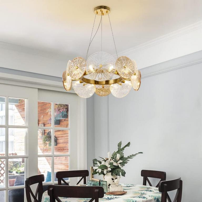 HOSSEE MODERN CHANDELIER 19.7IN