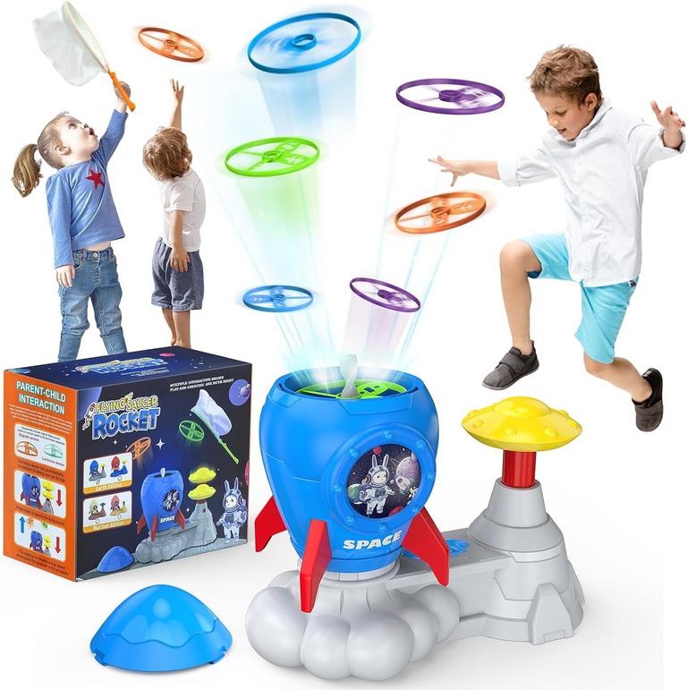 ANTIC DUCK ROCKET LAUNCHER TOY