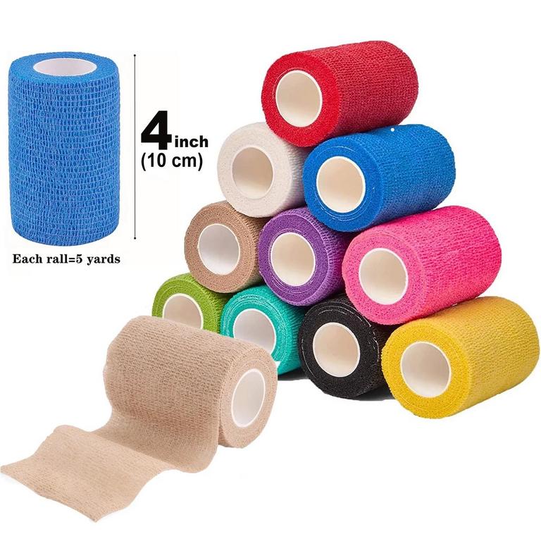MOONSUN 4IN X 5YD BANDAGES 12PK